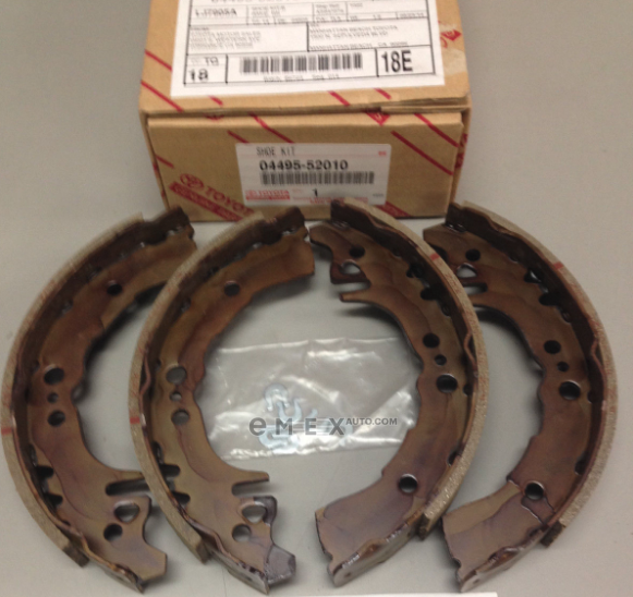 OEM SHOE KIT,BRAKE, 0449552010