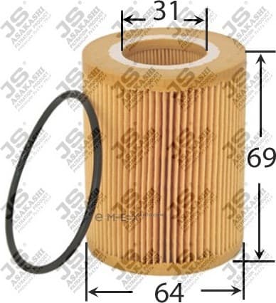 OEM OIL FILTER MZ-CD/WLAA OE51001