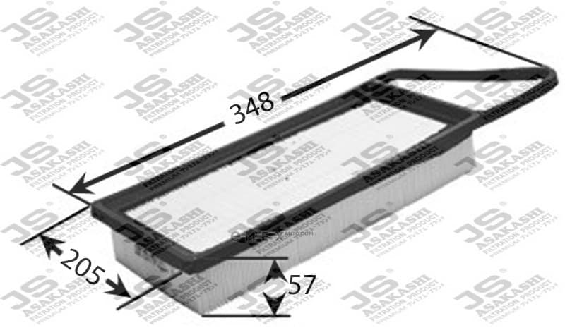 OEM FILTER ASSY, AIR ELEMENT A0482