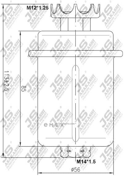 OEM FUEL FILTER G4EK/G4FK FS6005U