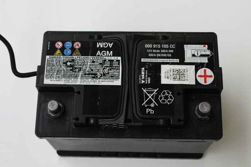 OEM BATTERY 68AH 000915105CC