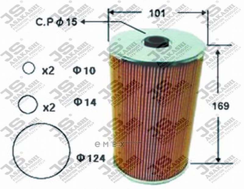 OEM FUEL FILTER 10PD1/8PD1 FE507J