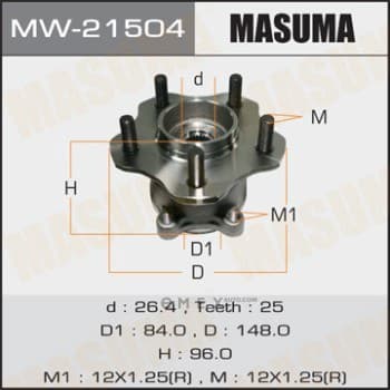 OEM WHEEL HUB ASSY MW21504