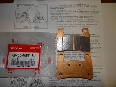 OEM PAD SET,FR 06455MBWE12