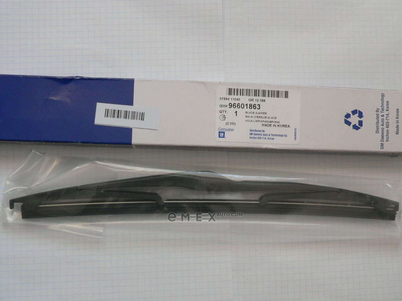 OEM BLADE R/WDO WPR 96601863