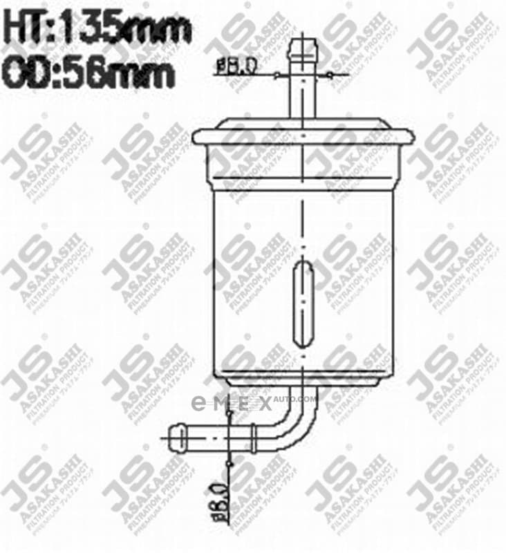 OEM FILTER ASSY, FUEL PUMP FS9058