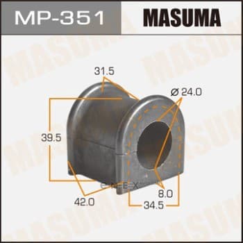 OEM SUSPENSION RUBBER BUSH MP351