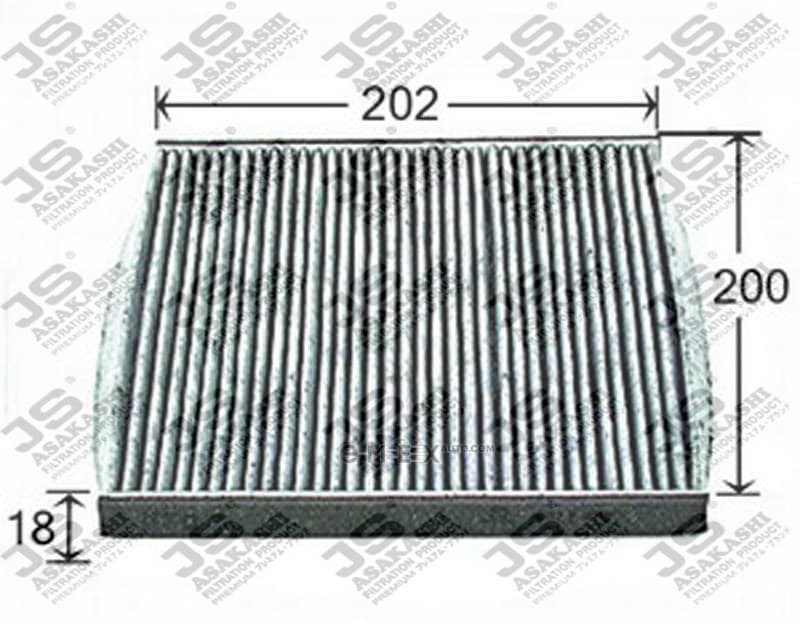 OEM FILTER ASSY, CABIN AIR AC901J