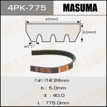 OEM BELT, V 4PK775