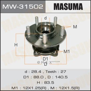 OEM WHEEL HUB ASSY MW31502