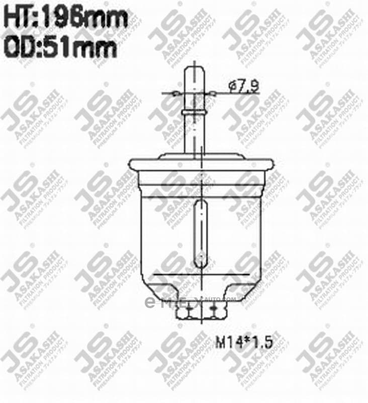 OEM FUEL FILTER 4G63/6A13 FS3202