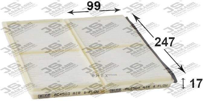 OEM CABIN FILTER AC4503SET