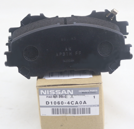 OEM PAD KIT, DISC BRAKE D10604CA0A