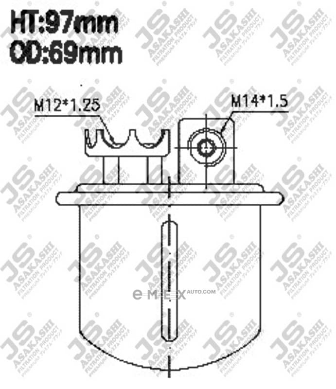 OEM FUEL FILTER FS7202U