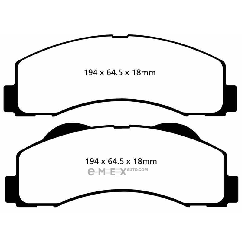 OEM BRAKE CALIPER DP61855