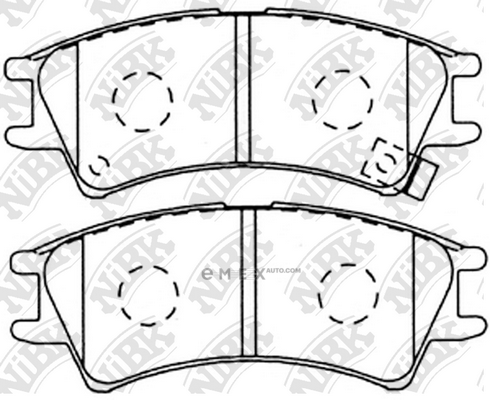 OEM PAD KIT, DISC BRAKE PN0109