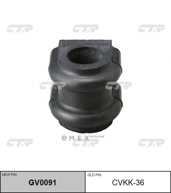 OEM BUSHING, STABILIZER CVKK36