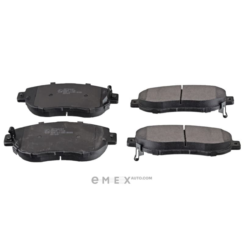 OEM PAD KIT, DISC B ADT34291