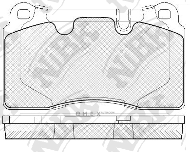 OEM PAD KIT, DISC BRAKE PN0486