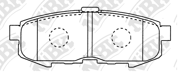 OEM PAD KIT, DISC BRAKE PN5807