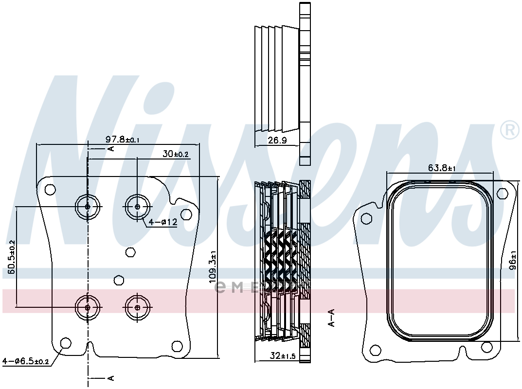 OEM OIL COOLER ASSY 90777