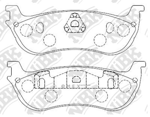 OEM PAD KIT, DISC BRAKE PN0080