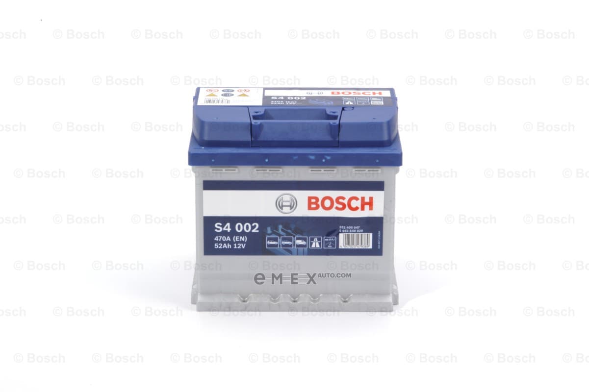 OEM BATTERY S4 12V/52AH/470A 0092S40020