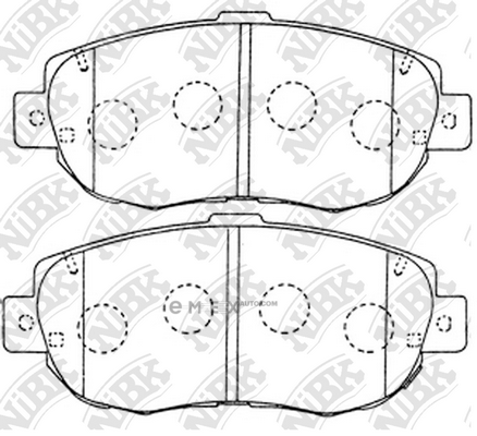 OEM PAD KIT, DISC BRAKE PN1324