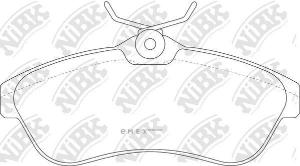 OEM PAD KIT, DISC BRAKE PN0206