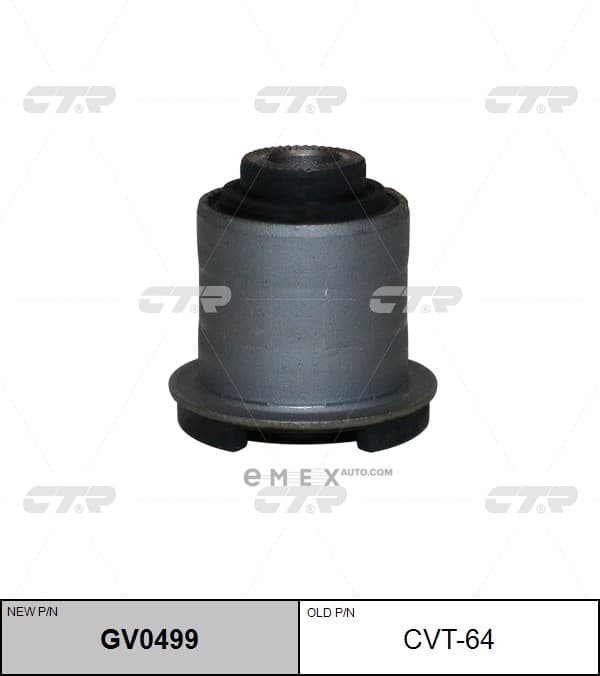 OEM BUSHING, SUSPENSION ARM CVT64