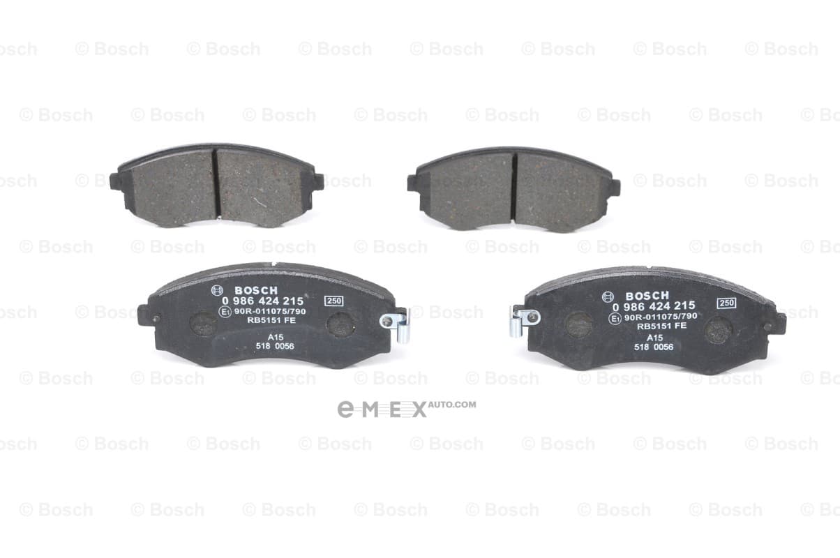 OEM BREMSBELAG HYUNDAI 0986424215