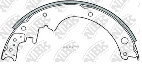 OEM SHOE KIT, DRUM BRAKE FN1146