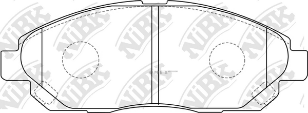 OEM PAD KIT, DISC BRAKE PN3479