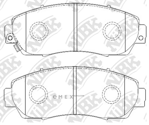 OEM PAD KIT, DISC BRAKE PN8802