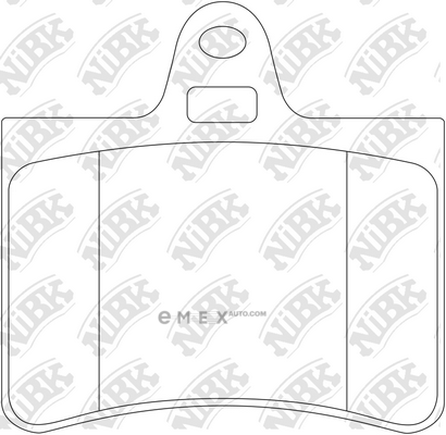 OEM PAD KIT, DISC BRAKE PN0193