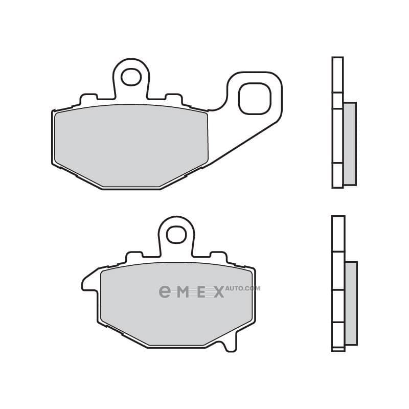 OEM PAD KIT, DISC BRAKE 07KA16SP