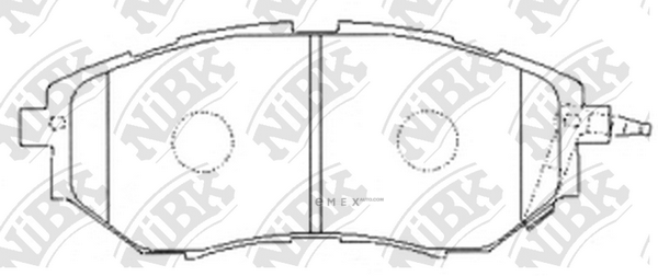 OEM PAD KIT, DISC BRAKE PN7499