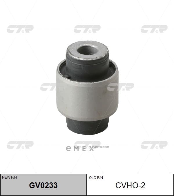 OEM BUSHING, SUSPENSION ARM CVHO2