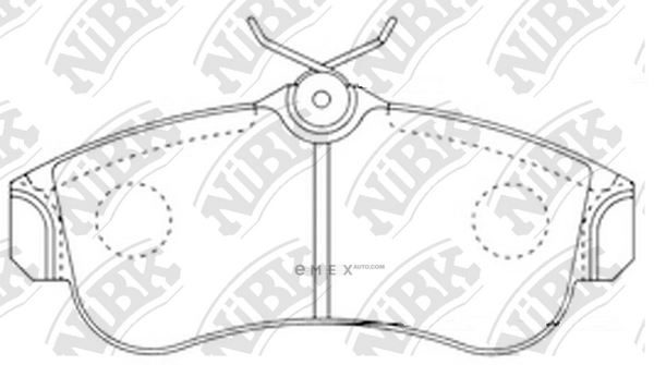 OEM PAD KIT, DISC BRAKE PN2180