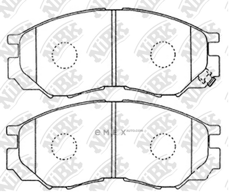 OEM PAD KIT, DISC BRAKE PN3369