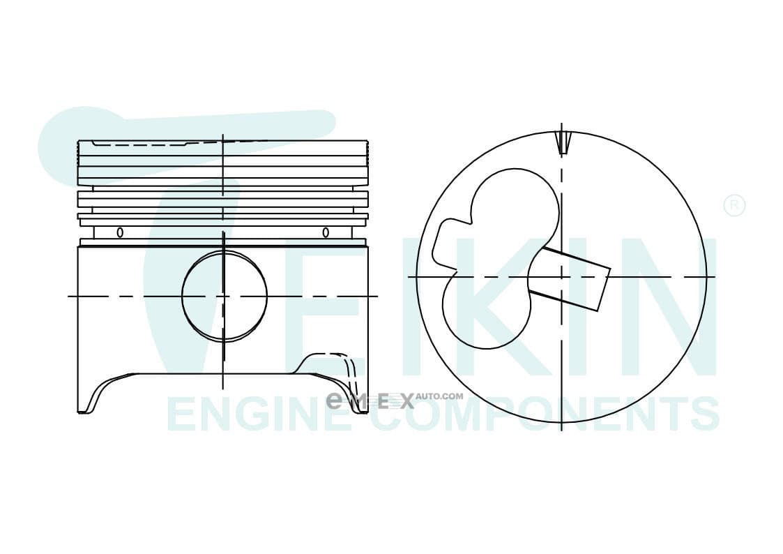 OEM PISTON ASSY 46240ASTD