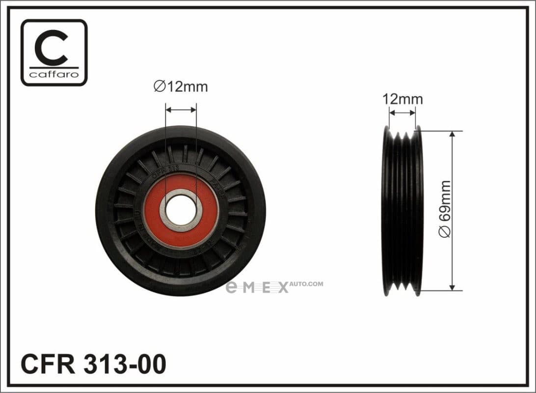 OEM PULLEY ROLLER ASSY 31300