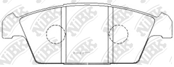 OEM PAD KIT, DISC BRAKE PN9183