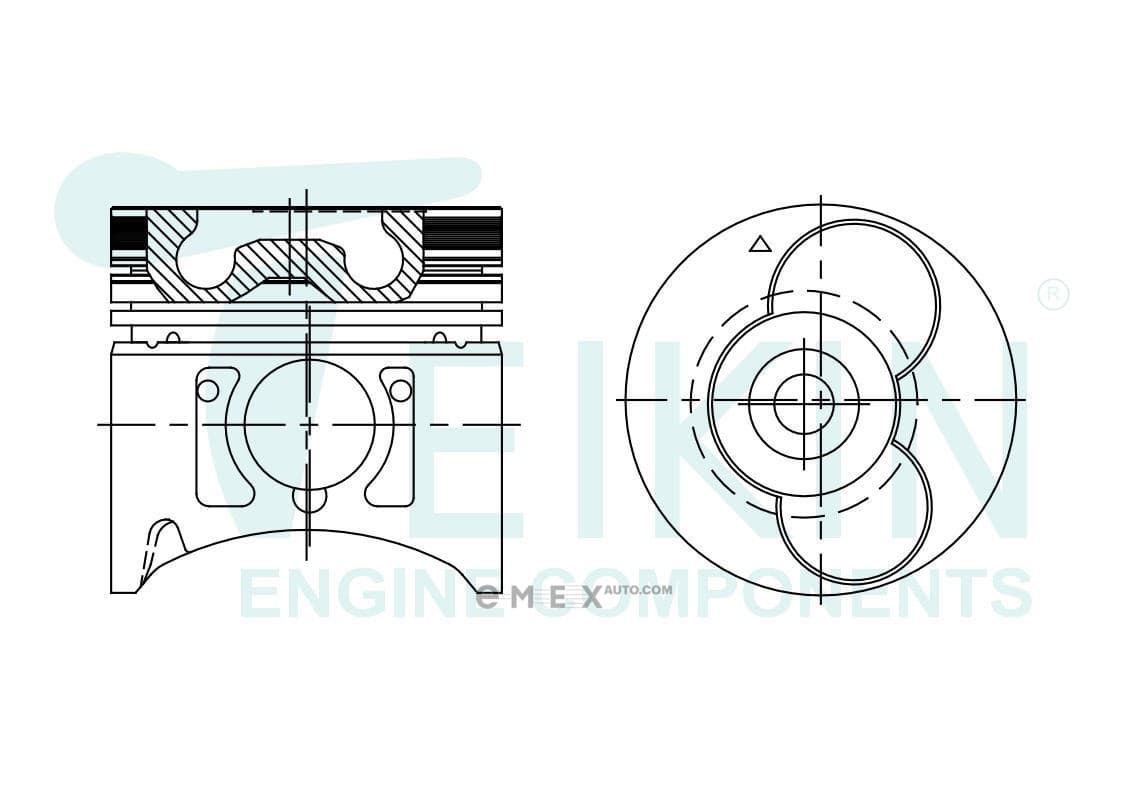 OEM PISTON ASSY 39656ASTD