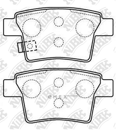 OEM PAD KIT, DISC BRAKE PN0501