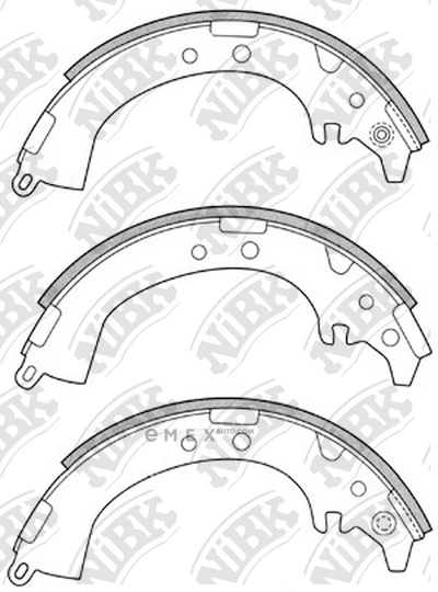 OEM SHOE KIT, DRUM BRAKE FN2333