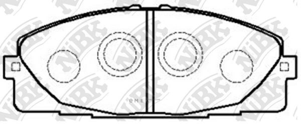 OEM PAD KIT, DISC BRAKE PN1516