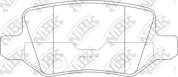 OEM PAD KIT, DISC BRAKE PN0214