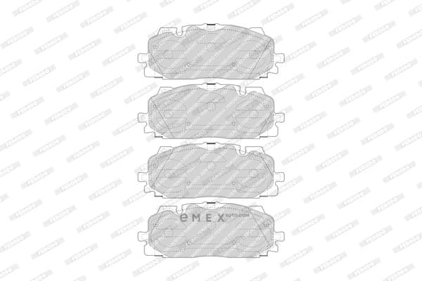 OEM PAD KIT, DISC BRAKE FDB4967