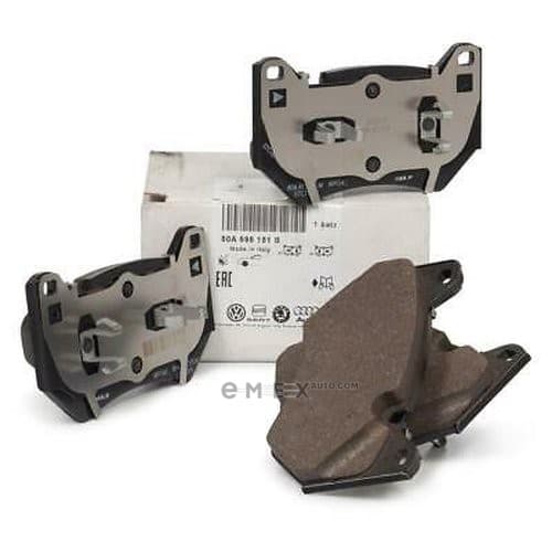 OEM PAD KIT, DISC BRAKE 80A698151B